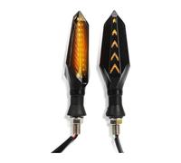 Feux de signalisation de Moto pour pour RS 125 250 1000 pour R 2000 50 pour RX50 650 750 200 500 Flèches Moto Signaux Clignotant Lampe(Jaune)