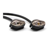 Feux de signalisation de Moto pour R6 R3 R1 FZ1 FZ6 pour Y ZF pour R125 pour Xj6 pour MT 07 09 Feu De Position Latéral Clignotant Moto Lampe Indicatrice(Noir)
