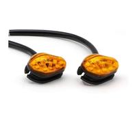 Feux de signalisation de Moto pour R6 R3 R1 FZ1 FZ6 pour Y ZF pour R125 pour Xj6 pour MT 07 09 Feu De Position Latéral Clignotant Moto Lampe Indicatrice(Jaune)