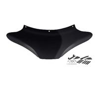 Feux de signalisation de Moto pour Road pour King pour Dyna pour Fat pour Boy pour XVS650 pour VL800K1 pour VT750 Moto Avant Batwing Carénage Phare Capot Becquet Latéral(Without Windshield)