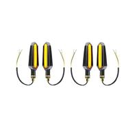 Feux de signalisation de Moto pour TRK502X pour TNT150 pour TNT600 180S pour Monster Clignotants Interrupteur Moto Universel 12 V Témoin Lumineux(2 Pair Yellow)
