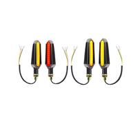Feux de signalisation de Moto pour TRK502X pour TNT150 pour TNT600 180S pour Monster Clignotants Interrupteur Moto Universel 12 V Témoin Lumineux(Red and Yellow)