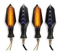 Feux de signalisation de Moto pour XL1000/V/VARADERO 1999-2013 Feu De Position Latéral Frein Arrière Clignotant Signaux Moto Indique Lampe(Bleu)