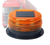Feux de signalisation routière | Balise de sécurité solaire LED | Balise LED sans fil et à économie d'énergie | Feu de signalisation idéal pour la construction, les routes, les situations d'urgence
