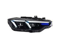 Feux de voiture Compatible Pour BMW F30 F35 2013-2019 Série 3 LED Ensemble de phares automatiques Mise à niveau 2022 Nouvelle conception LHD RHD Accessoires de style(Halogen)