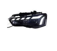 Feux de voiture compatibles avec l'objectif de projecteur de phare LED Audi A5 2008-2016 Animation DRL Signal dynamique inverser les accessoires automobiles