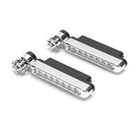 Feux Diurnes à LED, 2 Pièces 8 LEDs Voiture Universelle Alimentée par L'énergie éolienne Accessoire de Lampe Auxiliaire pour Feux de Jour