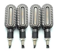 Feux du Signal De Virage pour Kwawsaki pour Z900 pour Ninja Feu Position Latéral Clignotant Moto Clignotants Lumières Lampes(4pcs Red)