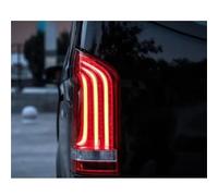 Feux Frein Arrière Ensemble Feux Arrière LED Pour Benz Pour Vito W447 Classe V V220 V250 V260 2016 2017 2018 2019 2020 2021 2022 Modèle D'entrée Gamme Avec Feux Freinage feux arrière LED(2 PCS Black)