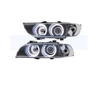 Feux Jour Avant Phare Avant Avec Clignotants Et Feux Pare-chocs Pour BMW Série 5 E39 (1997-2003) Bloc Optique(Yellow 1 Pair)