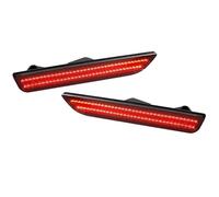 Feux latéraux LED OBIOZZ pour Ford Mustang 2010-2014, Rouge, Lampe Clignotant Latéral, Pare-chocs Arrière, Voiture