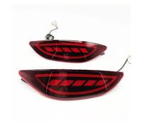 Feux latéraux Pour Accent Pour Verna Pour Solaris Pour Brio 2008-2015 Réflecteur Arrière Feu Antibrouillard Frein Clignotant Voiture LED Feu Pare-chocs Arrière Clignotant Latéral(B 3 Functions)