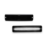 Feux Latéraux Pour Auto Pour Jeep Pour Wrangler Pour YJ 1987-1995 Feu De Gabarit Latéral À LED Réflecteur De Garde-boue Avant Clignotant(Smoked Lens white)