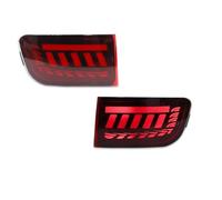 Feux Latéraux Pour Auto Pour Land Cruiser Pour Prado Pour LC120 Pour FJ120 Pour 4Runner Pour Queue Pour Frein Pare-chocs Clignotants(2PC NEW Red Lens)