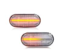 Feux Latéraux Pour Auto Pour Octavia LED Feu De Position Latéral Dynamique Clignotant Feu Latéral Clignotant Lampe Indicateurs(Clean NO Dynamic)