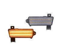 Feux Latéraux Pour Auto Pour Voiture Pour Chevy Pour Chevelle Pour Malibu Pour El Pour Camino 1970 Feux De Position Latéraux Avant À LED Clignotants Élargisseurs(Clear Lens Amber)