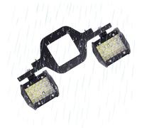 Feux LED Additionnels | Barre D'Éclairage De Recul Pour Attelage - Projecteurs Bandes Étanches Antipoussière avec Fixations d'Attelage Accessoires Auto pour Conduite Extérieure
