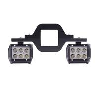 Feux LED Additionnels - Barre D'Éclairage De Recul pour Attelage - Projecteurs Bandes Étanches Antipoussière avec Fixations d'Attelage Accessoires Auto pour Conduite Extérieure
