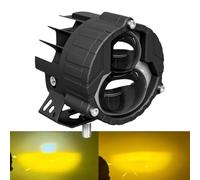 Feux LED pour motos, feux de route LED pour camions - Feux antibrouillard LED étanches à haute luminosité - Feux tout-terrain à économie d'énergie pour motos, vélos électriques, véhicules tout-terrain