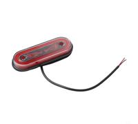 Feux Marker LED Œil pour diable pour Moto pour camion Feux Marker(red) | Haute pour luminosité, sécurité accrue, conditions faible pour lumière, compatible 12V 24V, longue durée vie