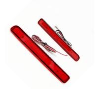 Feux Pare-chocs Arrière Compatible Avec Land Pour Rover Pour Discovery 4 LR4 2010 2011 2012 2013 Réflecteur De Pare-chocs Arrière Feu Antibrouillard Feu De Freinage Feu Arrière(Red)