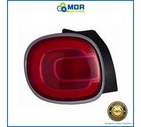 Feux - Phare Arrière Gauche Cadre Chrome - SX - pour fiat 500 L 2012->2017- >