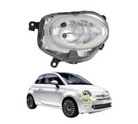 Feux Phare Projecteur Avant Dx Droite Inférieure Abbagl LED Fiat 500 2015