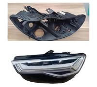 Feux Phares Avant Base De Coque De Phare Pour A6L C7 PA Matrix 2016 - 2018, Boîte À Lumière Noire, Coque Inférieure De Phare, Pièces De Réparation(1pcs LEFT)