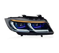 Feux Phares Ensemble De Phares Modifiés À Double Lentille LED DRL Avec Lumière Fluide, Pour BMW Série 3 E90 318i 320 325 328 330i 2005-2012 Phares Avant Voiture