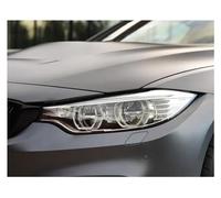 Feux phares Étui De Protection D'objectif De Phare Coque De Lampe En Verre Pour BMW Pour M4 Pour Série 4 Pour F32 F33 F36 F82 2013 2014 2015 2016 Couverture Verre Couvercle Abat-Jour(La gauche)