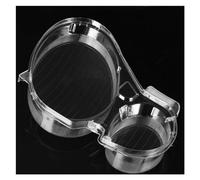 Feux phares Lentilles De Phares Coque De Couverture De Phare Côté Gauche Droit Pour MERCEDES Pour BENZ Pour Classe E Pour W211 E320 E350 2006 - 2008 Voiture Phares Avant Lentille Coque(La gauche)