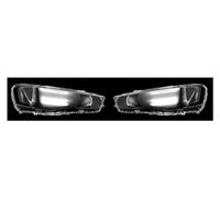 Feux phares Pour Mitsubishi Pour Outlander 2010 2011 2012 Couvercle De Phare Avant De Voiture, Abat-jour En Verre Coque De Lampe Voiture Phares Avant Lentille Coque(Left and Right)