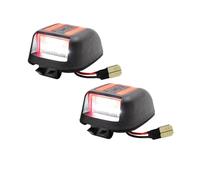 Feux Plaque D'immatriculation LED 2 Pièces pour Nissan Navara D40 pour Frontier pour Armada pour Titan Xterra Blanc 15SMD LED Numéro Voiture Plaque D'immatriculation Lumières 12V T10