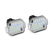 Feux Plaque D'immatriculation LED Blancs Sans Erreur 2 Pièces Pour Mazda 6 GJ1 GL Atenza 2012 - 2021 Pour Mazda 3 Hatchback 2014-2018 OEM:GHK151270 A/B LED Éclairage Plaque D'immatriculation Auto