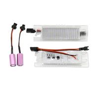 Feux Plaque d'Immatriculation Pour Alfa Pour Romeo 156 159 Pour Mito Pour GT 2Pcs Canbus LED Ampoule Plaque D'immatriculation