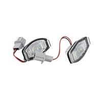 Feux Plaque d'Immatriculation Pour Civic Pour Gen Pour Pilot Pour Accord Pour Sedan Pour Odyssey Pour Acura 2001-2018 Lampe Plaque D'immatriculation À LED Pour Voiture 2 Pièces