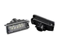 Feux Plaque Immatriculation Pour Fiat 500 2013 2014 2015 2016 2017 2018 2019 2 Pièces LED Plaque Immatriculation Lampe Blanche