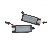 Feux Plaque Immatriculation Pour Volvo Pour S60 Pour S80 Pour V70 Pour XC70 Pour XC90 9187153 2 Pièces 6000K Lumière Plaque D'immatriculation LED Blanche Lampe