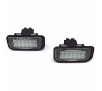 Feux Plaque pour Chrysler pour Crossfire Coupé pour Cabrio 2003-2007 Ensemble d'éclairage de Plaque d'immatriculation à LED Canbus LED Feux Plaque(Pair)