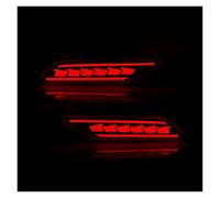 Feux Réflecteur Pare-Chocs Pour Mitsubishi Pour Pajero Pour Shogun Pour Montero 2019 - 2021 Clignotants Dynamiques Feux De Freinage Et De Circulation Diurne Feu Anti-brouillard Arrière(Pattern B)