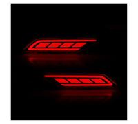 Feux Réflecteur Pare-Chocs Pour Mitsubishi Pour Pajero Pour Shogun Pour Montero 2019 - 2021 Clignotants Dynamiques Feux De Freinage Et De Circulation Diurne Feu Anti-brouillard Arrière(Pattern A)