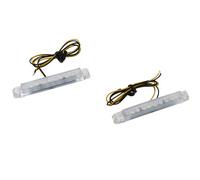 Feux Replay DECO BARETTE A LEDS BLANCHES L 60mm - H 8mm 9mm LA PAIRE