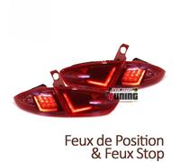 FEUX ROUGES CLAIRS LED TUBES CELIS SEAT LEON II 1P 2009-2012 PH2 (05667)