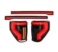 Feux stop arrière à LED rouges Pour Ford Pour F150 (2009-2014) Clignotants Stop Embout Fumé Installation Facile Ensemble De Feux Arrière