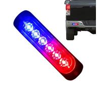 Feux Stroboscopiques pour Voiture | Feu d'Avertissement à 6 LED | Fournitures Automobiles Pour Travaux D'urgence Autoroutiers Motos Personnelles Chasse-Neige Ambulance Camping-Car