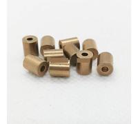 Fevas 10 pièces FZ21 2x5x6mm Mini SAE841 cuivre étain laiton roulement autolubrifiant bague 2mm Miniature plus petit SINT C50 Bronze Bush,Capacité de charge élevée