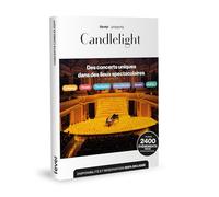 Fever Candlelight 60€ - Coffret Cadeau - des Concerts Uniques dans des lieux spectaculaires : Seul ou à Deux - Disponibilité et Réservation 100% en Ligne
