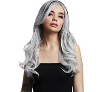 Fever - Perruque "Khloe" pour femme SM2010 (Taille unique) (Argent/Blanc)