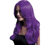 Fever - Perruque "Khloe" pour femme SM2010 (Taille unique) (Violet fluo)