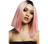 Fever - Perruque "Kylie" pour femme SM1258 (Taille unique) (Rose corail)